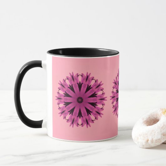 Mug Joli en rose (Avec donut)