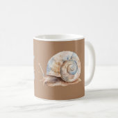 Mug Joli escargot bleu (Devant droit)
