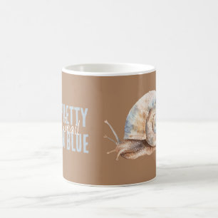 Mug Joli escargot bleu