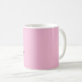 Mug Joli et instruit - cadeau rose bébé (Devant droit)
