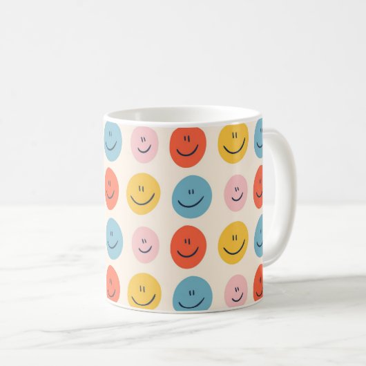 Mug Joli Face Blobs Spotty Motif amusant (Devant droit)