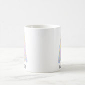 Mug Joli Fantôme Arc-en-Ciel Pastel | Effrayant Esthét (Centre)