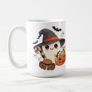 Mug Joli fantôme de Halloween de style Kawaii