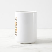Mug Joli fantôme de Summerween avec boisson, design Ha (Centre)