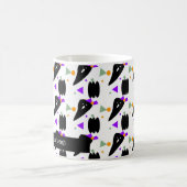 Mug Joli fantôme d'Halloween Citrouille Confettis Colo (Centre)