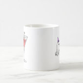 Mug Joli fantôme et cocktail effrayant (Centre)