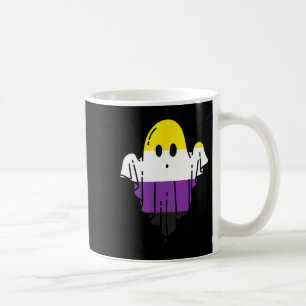 Mug Joli fantôme non binaire Halloween drôle LGBTQ épo