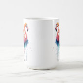 MUG JOLI FLAMANT ROSE COLORÉ D'EAU (Centre)