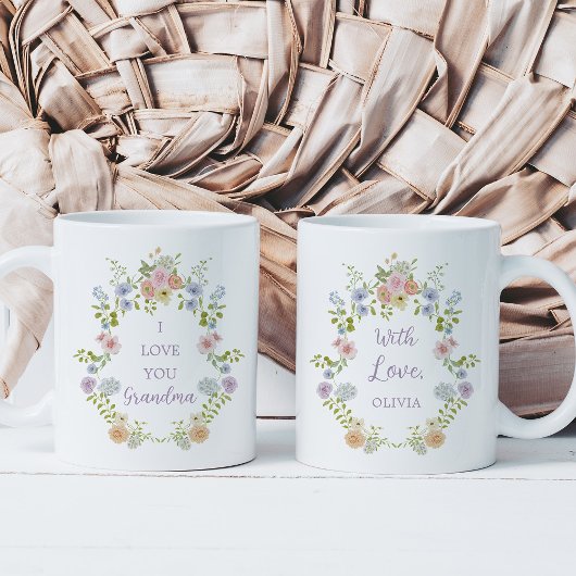 Mug Joli Fleur sauvage de printemps | Aimez-vous grand