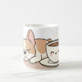 Mug Joli Frenchie dans un design de Bouledogue Françai (Centre)