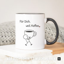 Joli geste : « Pour toi, parce que c'est du café. 
