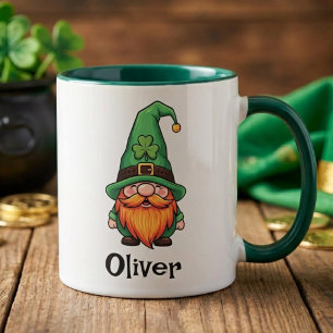 Mug Joli gnome chanceux de la Saint-Patrick