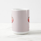 Mug Joli Granny rose Chic Crochet Monogramme fraise (Centre)
