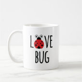 Mug Joli Graphique de la Saint-Valentin Love Bug (Gauche)