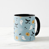 Mug Joli Halloween Boo Blush Blue (Devant droit)