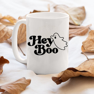 Mug Joli Hey Boo Drôle Fantôme Halloween