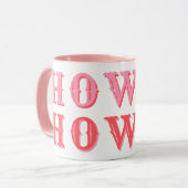 Mug Joli Howdy Cowgirl Rose (Devant gauche)