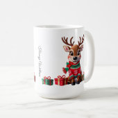 Mug Joli Humour moderne tendance Funny Joyeux Noël (Devant droit)