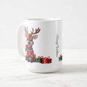 Mug Joli Humour moderne tendance Funny Joyeux Noël (Devant gauche)