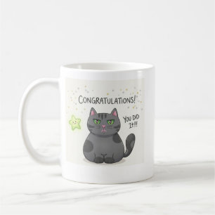 Mug Joli Imprimé Esthétique de Chat Kawaii