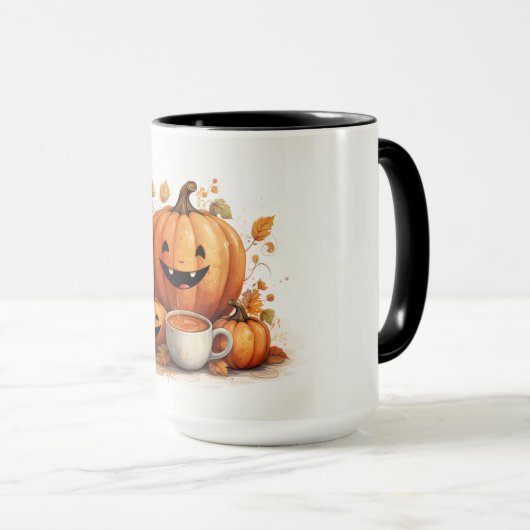 Mug Joli Jack-O-Lanterns (Devant droit)
