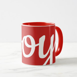 Mug joli JOY lettrage