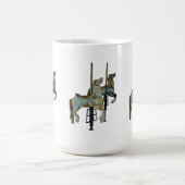 Mug Joli Joyeux Parcours Carrousel Chevaux Motif (Centre)