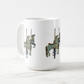 Mug Joli Joyeux Parcours Carrousel Chevaux Motif (Devant gauche)