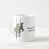 Mug Joli Joyeux Parcours Carrousel Horses Citation (Devant gauche)
