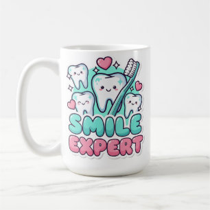 Mug Joli Kawaii Sourire Dentaire Expert