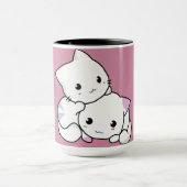 Mug Joli Kittens rose (Centre)