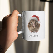 Mug Joli Kiwi de Noël, personnalisé