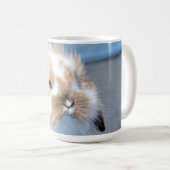 Mug Joli lapin blanc et brun flamand (Devant droit)