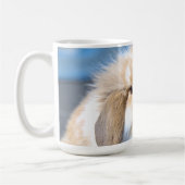 Mug Joli lapin blanc et brun flamand (Gauche)