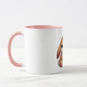 Mug Joli lapin de la Saint-Valentin  (Gauche)