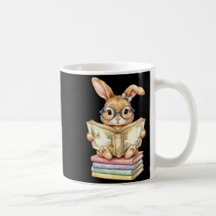 Mug Joli lapin de lecture de Pâques livres lecteur ens