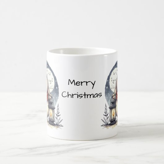 Mug Joli lapin de Noël (Centre)