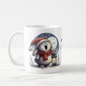 Mug Joli lapin de Noël (Gauche)