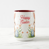 Mug Joli Lapin de Pâques Beau Collection Populaire (Centre)