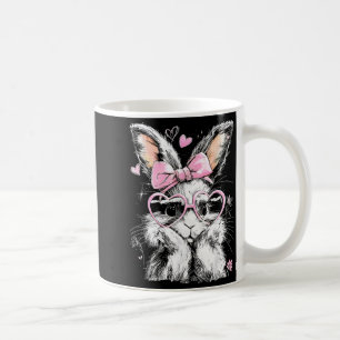 Mug Joli lapin de Pâques pour femme lapin rose coquett