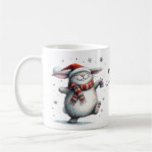 Mug Joli lapin Joyeux Noël (Gauche)