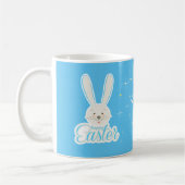 Mug Joli lapin Joyeux OEufs de Pâques Fête de Chasse P (Gauche)