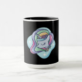 Mug Joli Licorne Arc-en-ciel (Centre)