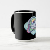 Mug Joli Licorne Arc-en-ciel (Devant gauche)