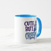 Mug Joli mais Déplaisant Fantôme Jack-O' Lantern Hallo (Devant droit)