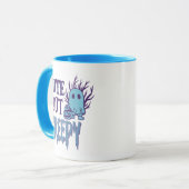 Mug Joli mais Déplaisant Fantôme Jack-O' Lantern Hallo (Devant gauche)