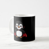 Mug Joli manchot vampire Halloween (Devant gauche)