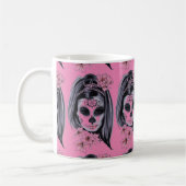 Mug Joli masque Carnival femme crâne Thunder_Cove (Gauche)