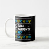Mug Joli Mauvais 67 Six Sept Pull de Hanukkah Moche Ch (Gauche)