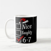 Mug Joli Méchant 67 Noël Brainrot Drôle (Gauche)